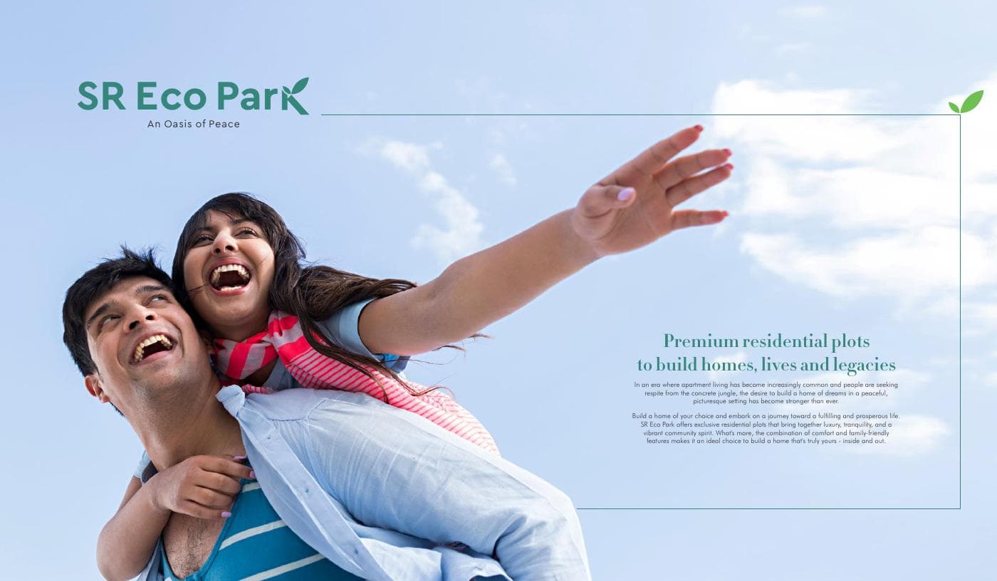 SR Eco Park — premium residential plots