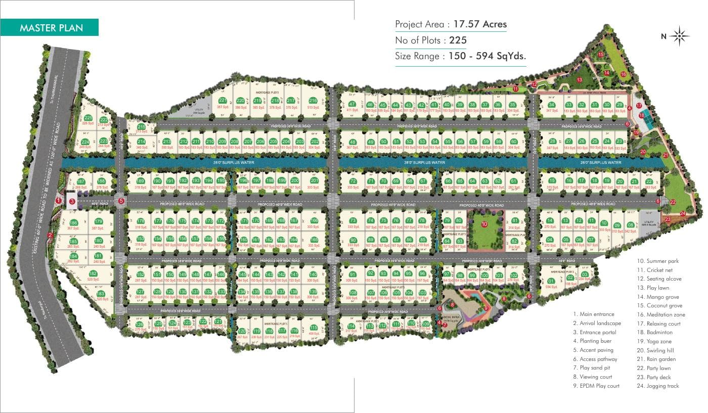 SR Eco Park — master plan