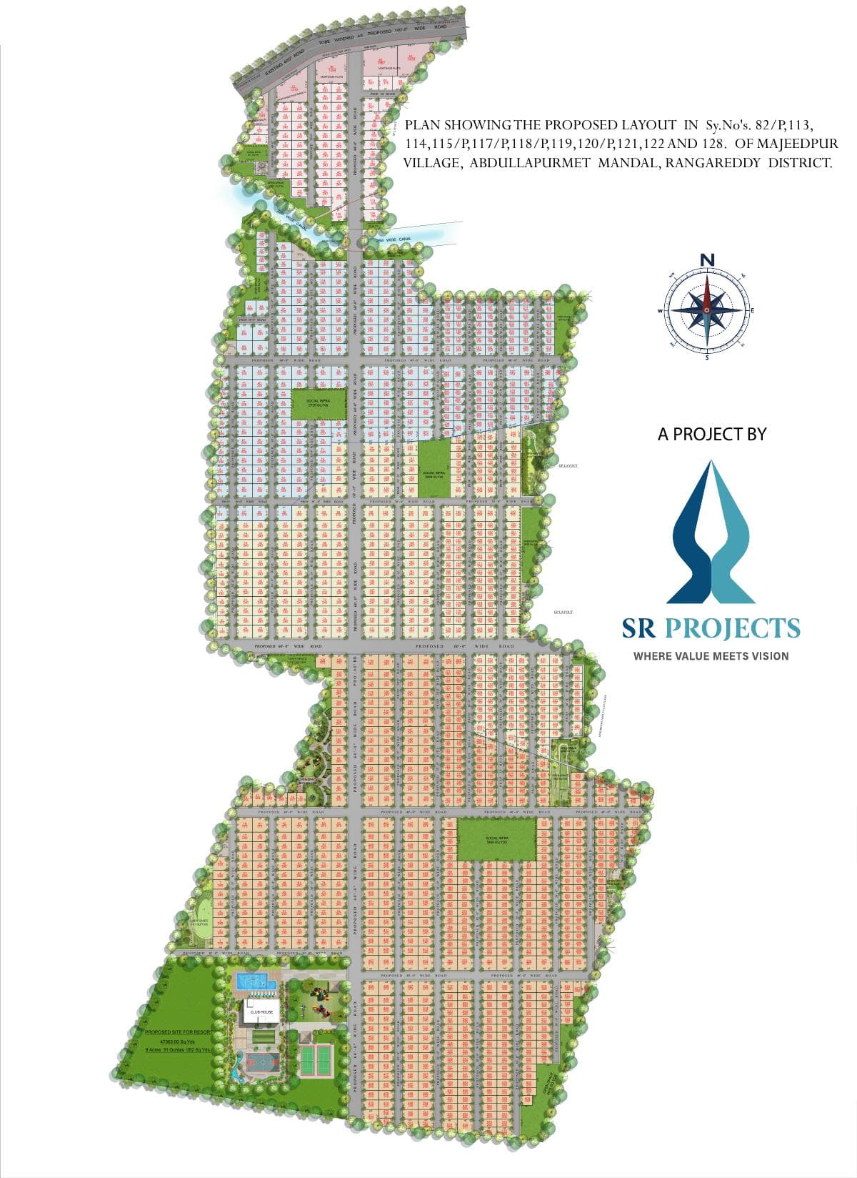 Rock Town — Majeedpur layout